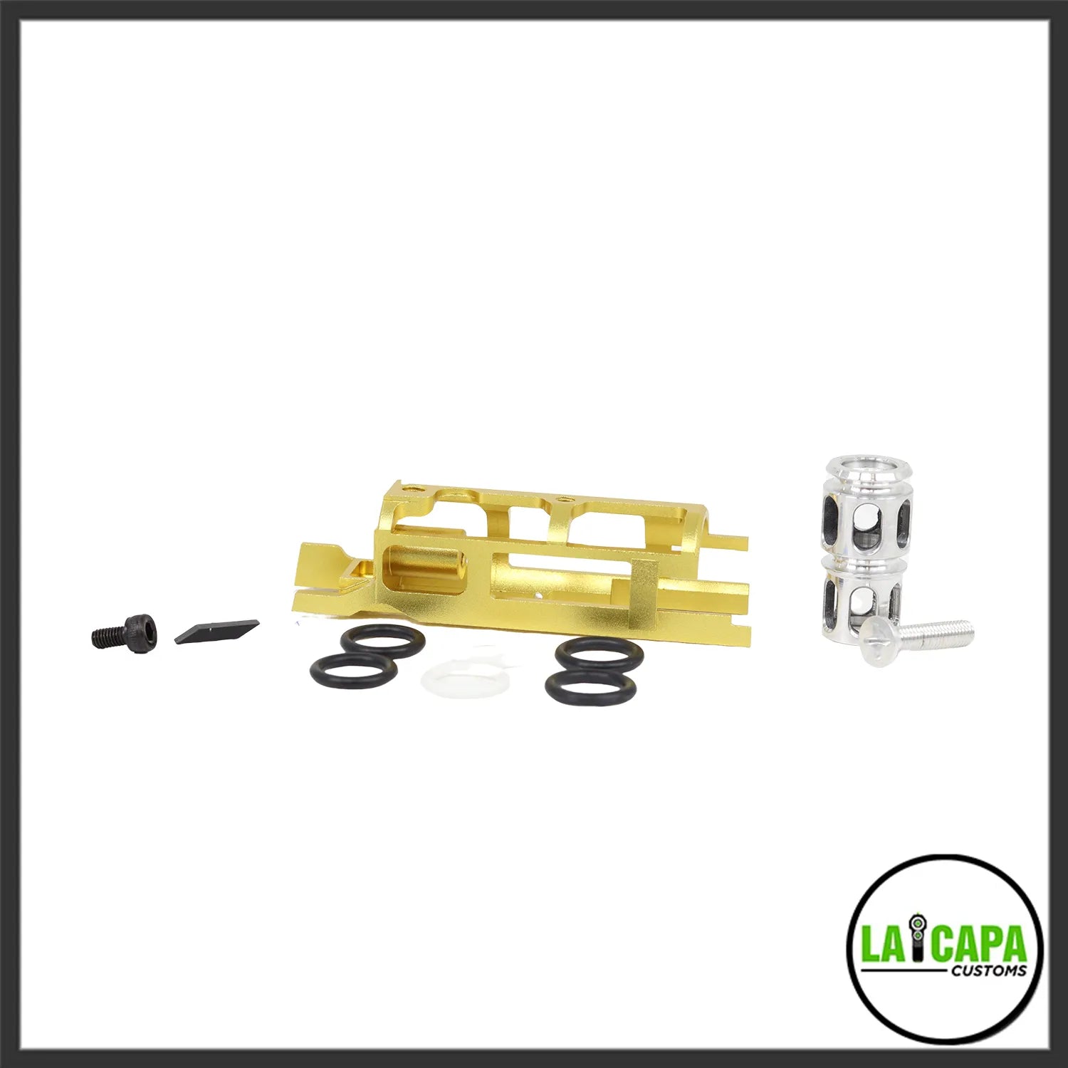 LA Capa Customs “Turbo” 7075 Blowback Unit for Hi Capa LA Capa Customs “Turbo” 7075 Blowback Unit for Hi Capa